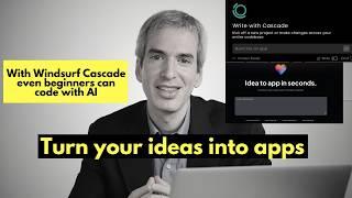 Windsurf Cascade, an AI coding tool easy enough for beginners