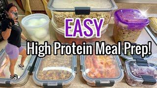 EASY FAST HIGH PROTEIN  MEAL PREP | IN WITH JEN