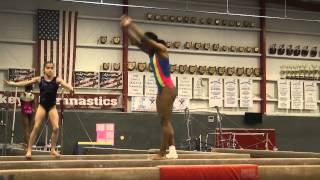 Sneak Peek: Gabby Douglas nails a standing full on beam