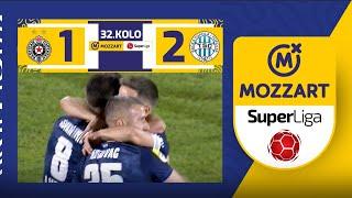 Mozzart Bet Super liga 2023/24 - 32.Kolo: PARTIZAN – TSC 1:2 (1:1)