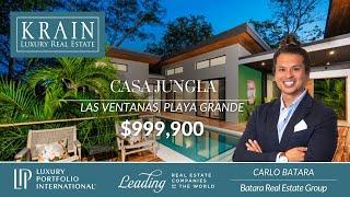 Inside a Modern Jungle Villa in Playa Grande's Pristine Gated Community!