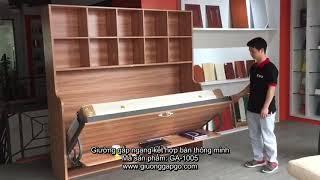 Giường gấp ngang kết hợp bàn thông minh GA-1005