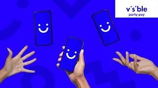 Visible Party Pay - $25 for UNLIMITED talk text data Visible Wireless