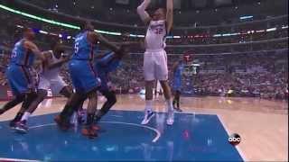 Serge Ibaka Hits Blake Griffin in the Nuts again