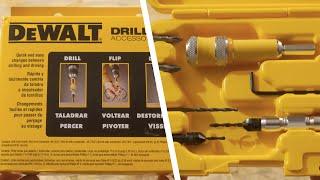 Dewalt Drill Flip Drive Set / System - Worst Tool Ever? Craftsman Speed-Lok Way Better? [4K ASMR]