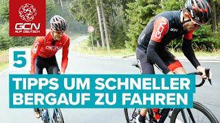 5 Tipps, um schneller bergauf zu fahren |  Bergauffahrt