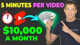 STOP LONG VIDEOS! Make $10,000 a Month with FACELESS YouTube SHORTS using AI in 5 Minutes