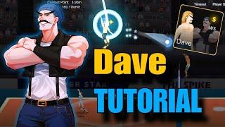 Dave Tutorial || How to use Dave || Individual skill ||The spike cross