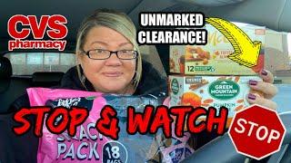 CVS STOP  & WATCH | UNMARKED CLEARANCE & MORE!