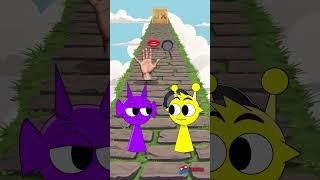 New Kiss Or Slap Challenge! | Simon vs Durple | Incredibox Sprunki #shorts #sprunki