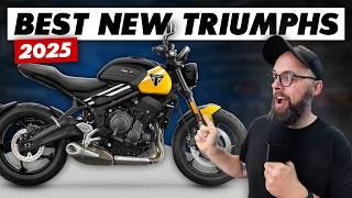 The Best New & Updated Triumph Motorcycles For 2025!