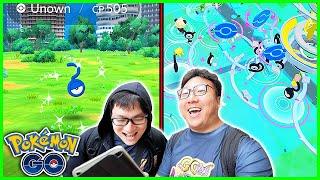 I Caught The Rarest Shiny Unown in the World - Pokemon GO