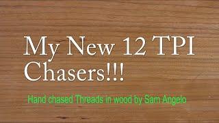 Unboxing my 12 TPI Thread Chasers     Woodturning Videos by  Sam Angelo