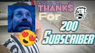 Thanks ️ For 2 Hundred Subscribers ️‍🩹 (IbrahimBozdarVlog)