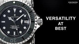 Steinhart Ocean 1 Black Ceramic for Gnomon