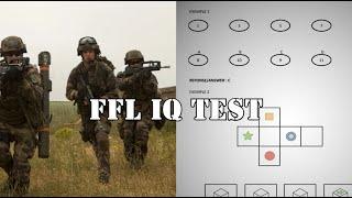 French Foreign Legion IQ Test (Part 1)