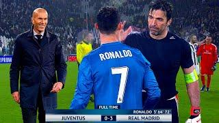 The Day Cristiano Ronaldo Showed Zidane and Buffon Who Is The Boss