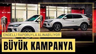 SsangYong Korando'dan Engellilere Büyük İndirim Geldi ( Dünyanın En Sağlam Çelik Kasa Suv Otomobili)