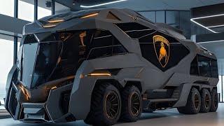 2026 Lamborghini Motorhome – Ultimate Luxury RV Supercar Hybrid | Futuristic Performance Camper!