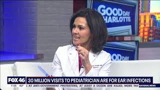 Dr. Ana-Maria Temple, MD talks about Non-antibioticTreatments for Ear Infections, Fox46 Charlotte