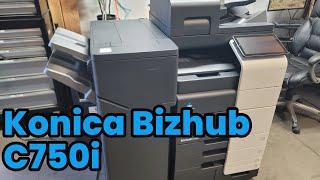 Introducing the Konica Minolta Bizhub C750i #konicaminolta #konica