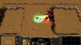 1 Arthas Frost vs 1 Illldan Evil (With Skills) 1080p