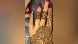 Easy and beautiful mehndi design for back hand | Back hand mehndi design’s | Mehndi | Mehandi 2025