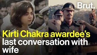 Kirti Chakra awardee’s last conversation with wife