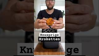 Kroketten knusprig machen