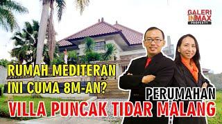 RUMAH DIJUAL DI MALANG - Rumah Mewah Mediteran yang Full Furnished di VILLA PUNCAK TIDAR MALANG