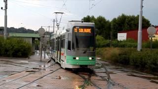 STAS Saint-Étienne tramway: T1 á Escale / Depot (2012)