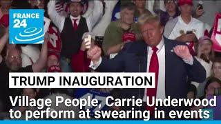 Village People to perform at Trump's inauguration events • FRANCE 24 English