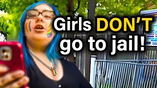 When Delusional Woke Feminists Get ARRESTED