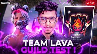 LIVE TEAM LAVA GUILD TEST LIVE