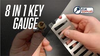 The Pro 8 in 1 key Gauge by CLKsupplies.com