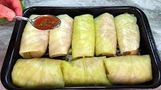 These are the most delicious stuffed cabbage rolls A simple, cheap and easy recipe with minced meat