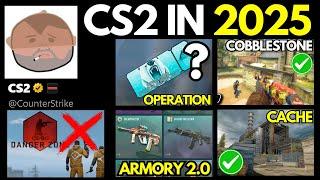 CS2 in 2025: Everything Coming (Operation, Cache, Cobblestone, Danger Zone & Leaks)