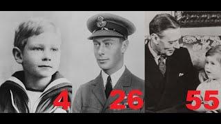 George VI from 0 to 56 years old