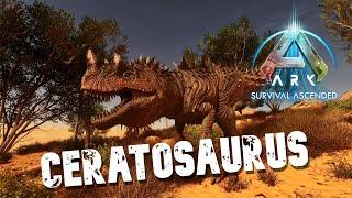 Taming A Ceratosaurus | Ark Survival Ascended