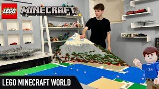 Building a brand new Lego Minecraft world!