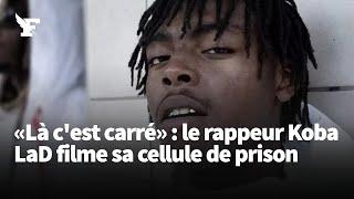 Le rappeur Koba LaD filme sa cellule de prison