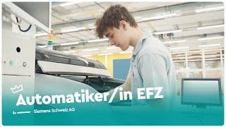 Starte deine Karriere als Automatiker/in EFZ - Siemens Schweiz AG | Lehrstellenvideo | Yousty