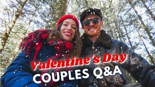 Our VALENTINE'S DAY Date + Where we got MARRIED!   | Couples Q & A + Forest Dancing in Canada 