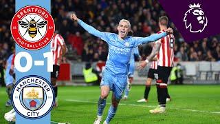 HIGHLIGHTS | Brentford 0-1 Man City | Phil Foden Goal & Man City win 10 PL Games in a row!