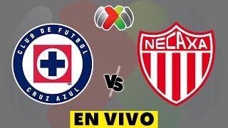 CRUZ AZUL VS NECAXA EN VIVO - LIGA MX APERTURA 2024 - JORNADA 11 -  DONDE VER EN VIVO