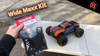 Wide Maxx Kit Install and Test Run