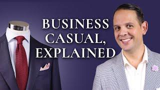 Business Casual Attire For Men & Dress Code Explained with Lookbook Outfits