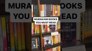 Want to read Murakami? Here are some of his beautiful works. #readtravelbecome #murakami #reading