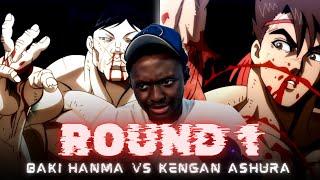 Saw Paing VS Hanayama! | Baki Hanma VS Kengan Ashura - Pt. 1 | Reaction