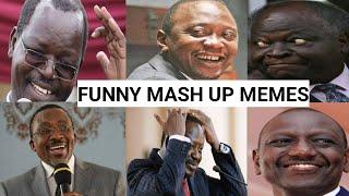 FUNNY MASH UP MEMES: FT NGANGA, UHURU, RUTO, LONYANGAPUO, ATWOLI, KING JORGES